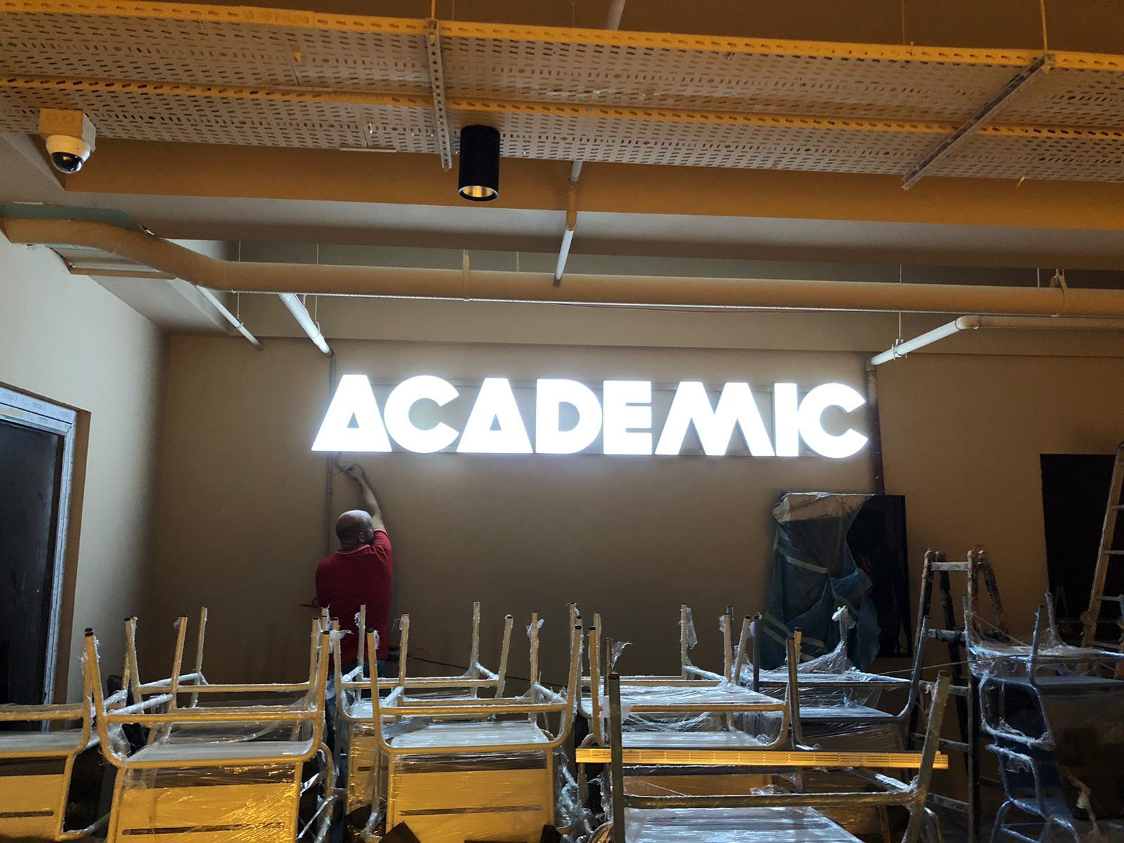 Işıklı Alüminyum Ters Tava Kutu Harf Tabela - Görsel 5