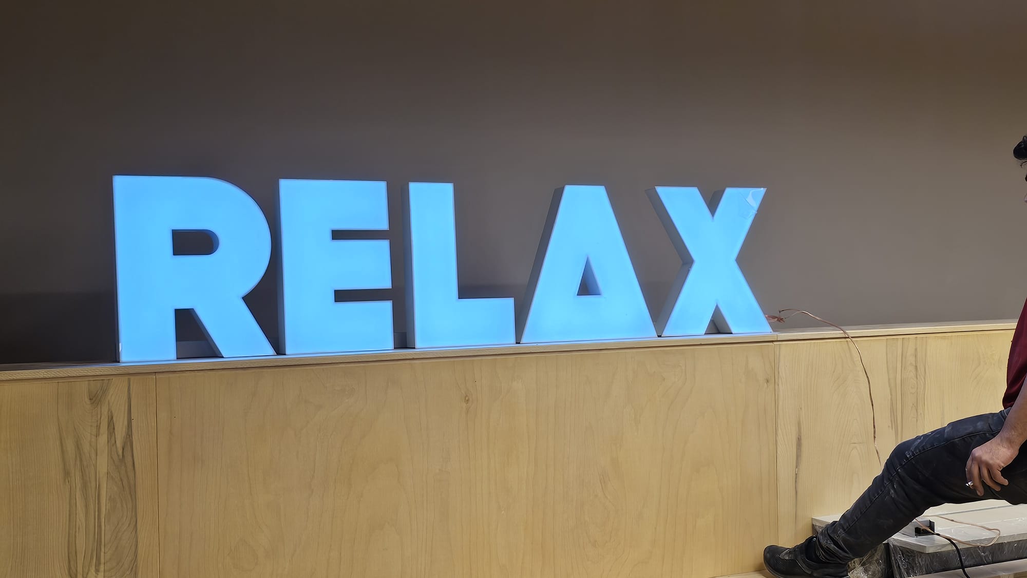 Işıklı Alüminyum Ters Tava Kutu Harf Tabela - Görsel 9