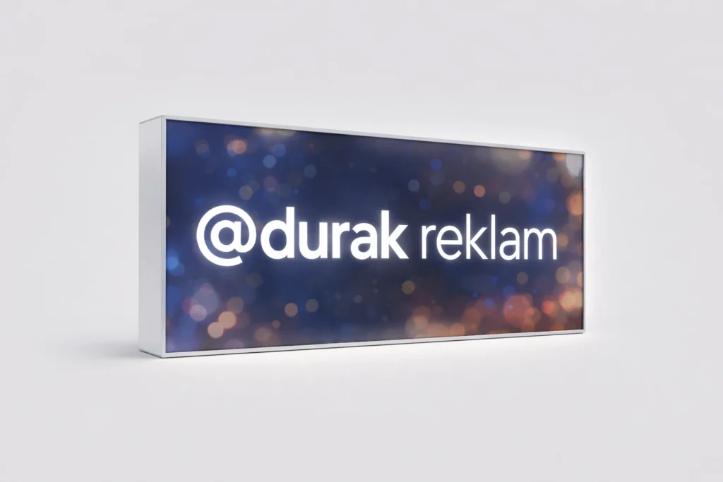 ışıklı fener tabela hizmeti resim örnek