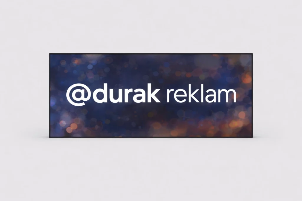 ışıksız tabela hizmeti örnek resim